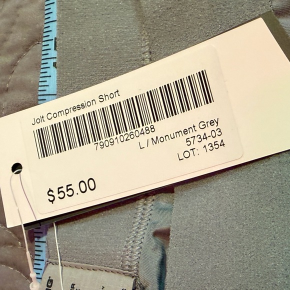 Nasty Pig Gray Compression Shorts - Picture 3 of 3